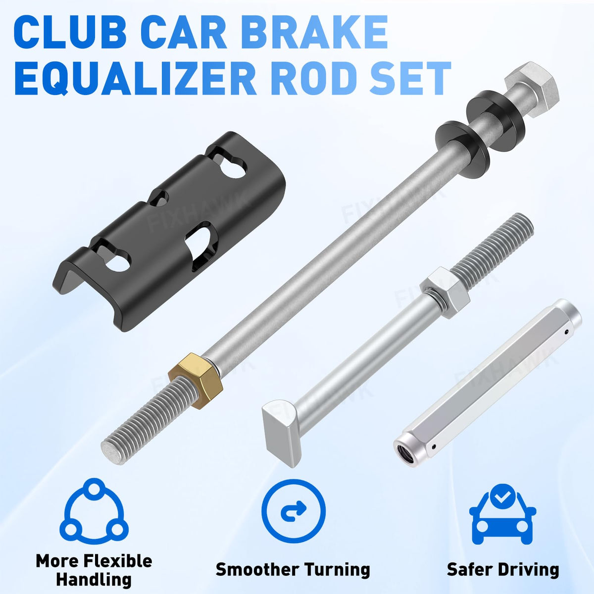 FIXHAWK screw for brake equalizer rod ensures secure installation