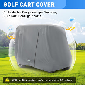 FIXHAWK all-weather protection for EZGO, Club Car, Yamaha golf carts.