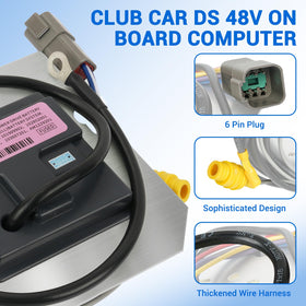 FIXHAWK golf cart OBC replacement for Club Car DS, ensuring compatibility.
