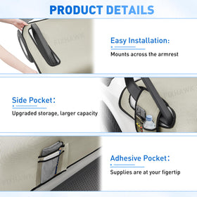 FIXHAWK seat cover is easy to remove and machine washable.