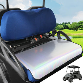 FIXHAWK front seat blue cover protecting Club Car Precedent seats with comfortable fit