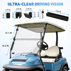 FIXHAWK windshield UV-resistant material provides glare reduction.