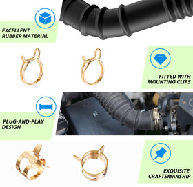 FIXHAWK high-temp rubber material shown, durable and crack resistant.