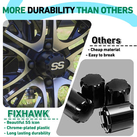 FIXHAWK hub cap compatibility across Club Car, EZGO, and Yamaha carts