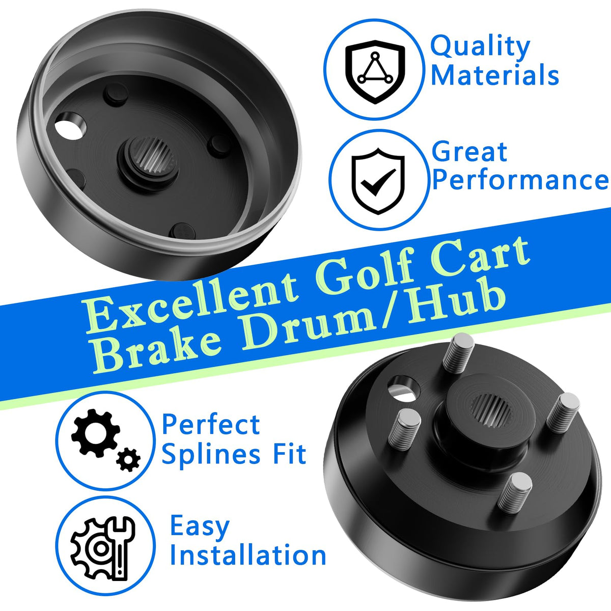 FIXHAWK hub-spline alignment ensures proper fit and wear prevention