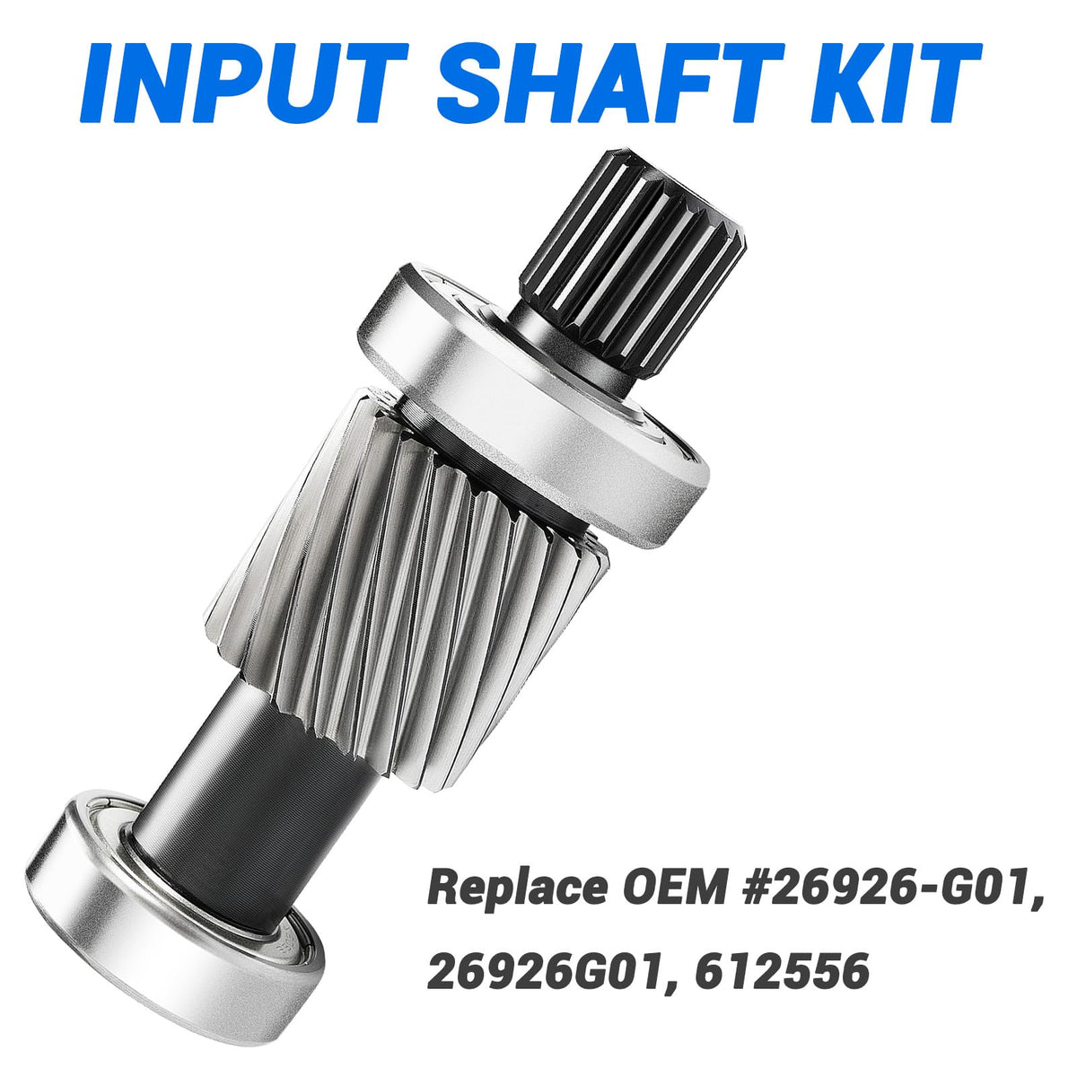 FIXHAWK EZGO input shaft replacement ready for refurbishing golf cart