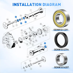 FIXHAWK installation diagrams for quick guided replacement