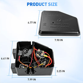 FIXHAWK installation diagrams guiding Club Car DS wiring