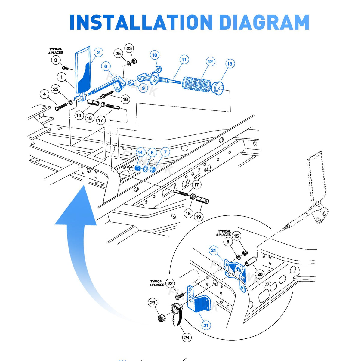 Clear installation guide saves time fitting the kit