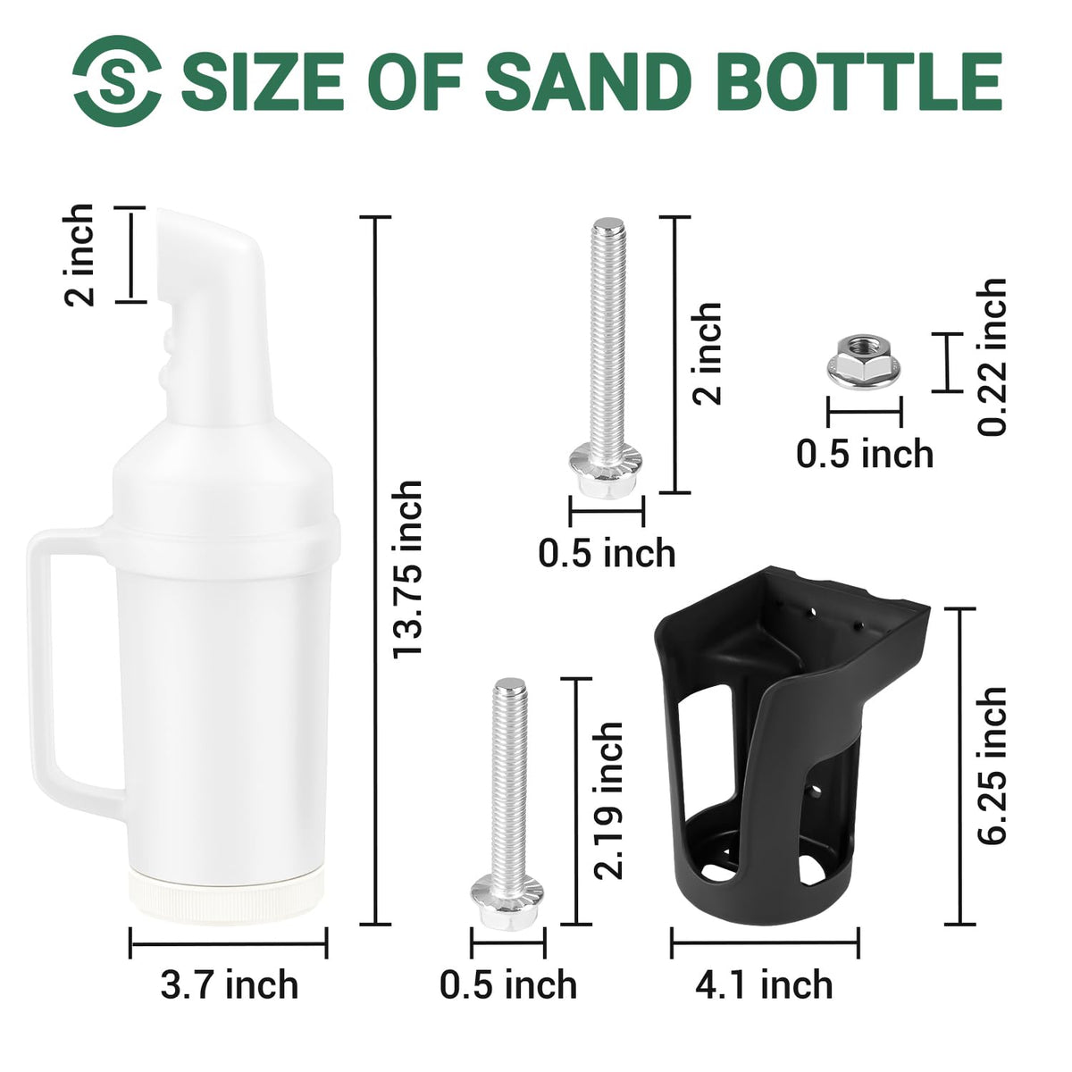 FIXHAWK large-capacity bottle reduces refills during rounds