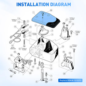FIXHAWK OEM 1015372 replacement part reference for authentic fit