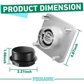 FIXHAWK OEM replacement kit 102357701 compatible with Club Car hubs.