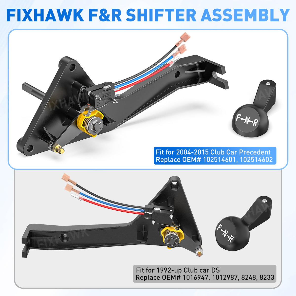 FIXHAWK replaces OEM 102514601/102514602 for direct fit