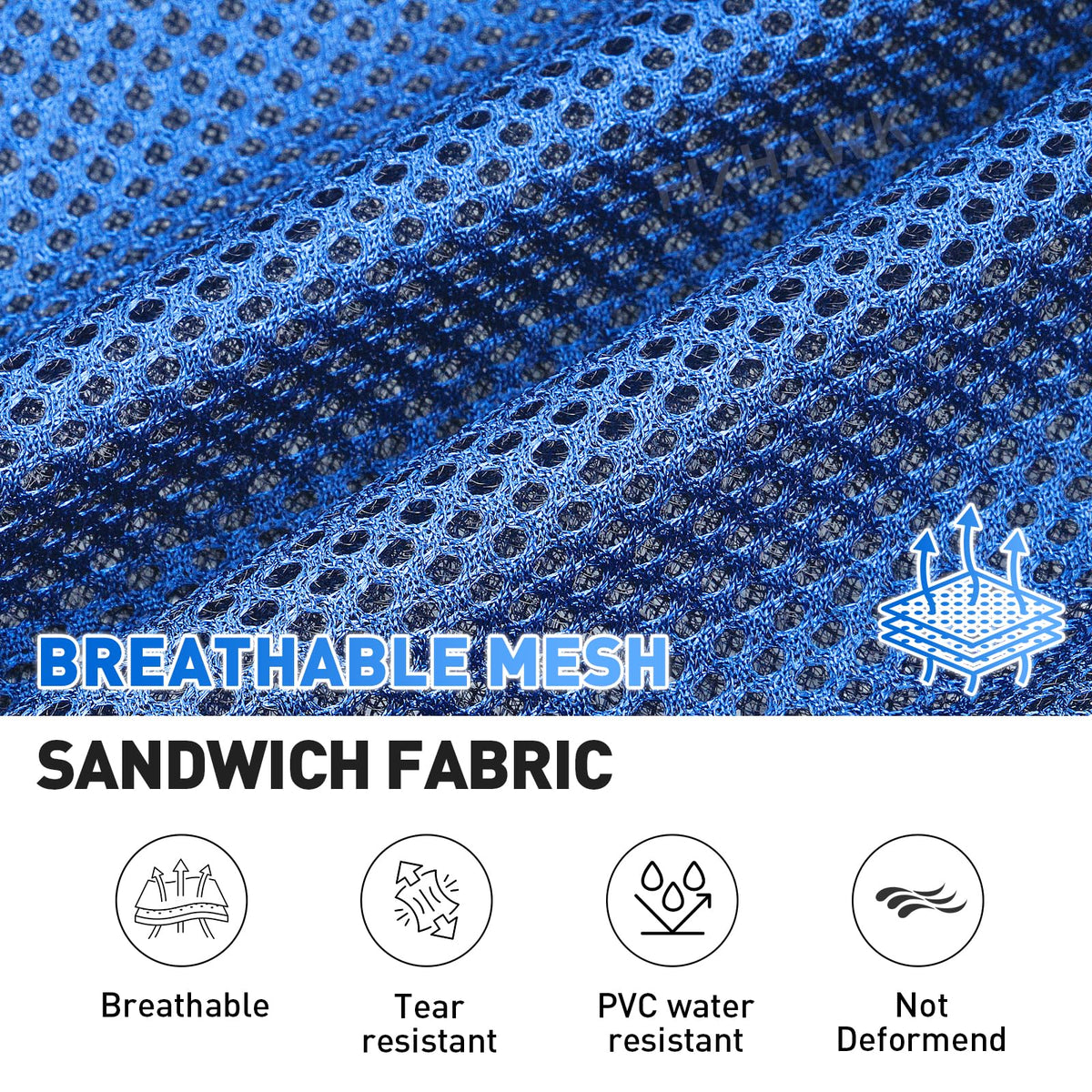 Sandwich fabric from FIXHAWK for year-round comfort and insulation