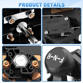 Fixhawk screw-nut-set detail image shows essential fasteners for a secure install.