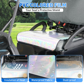 FIXHAWK silver PVC film detail provides heat insulation and water resistance.