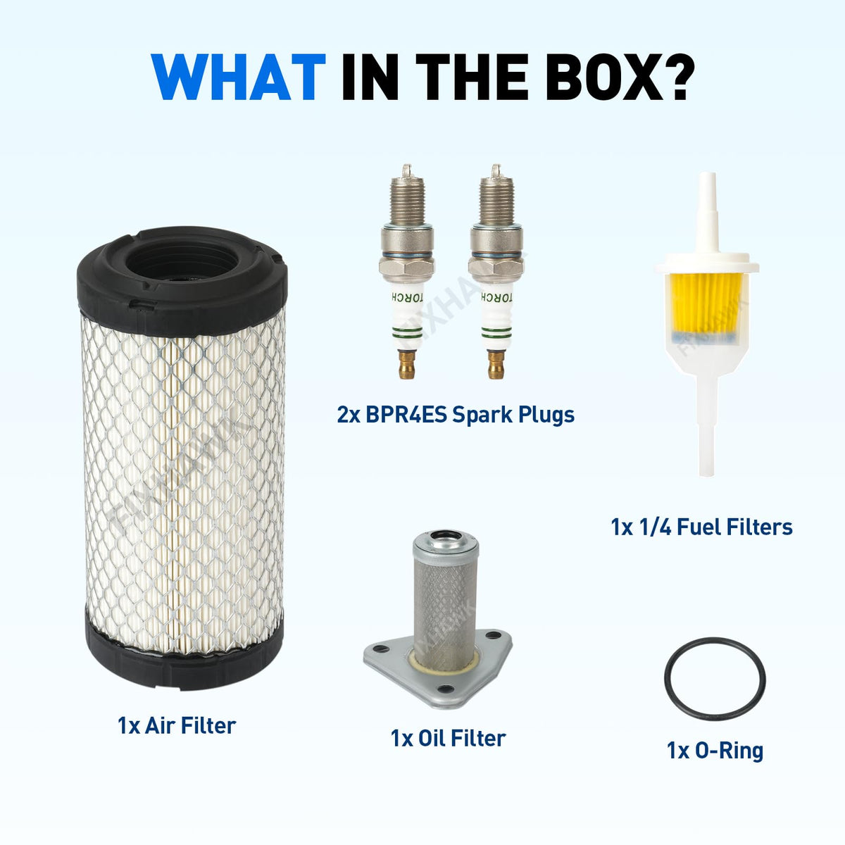 FIXHAWK spark plugs 25523-G3 for reliable starts