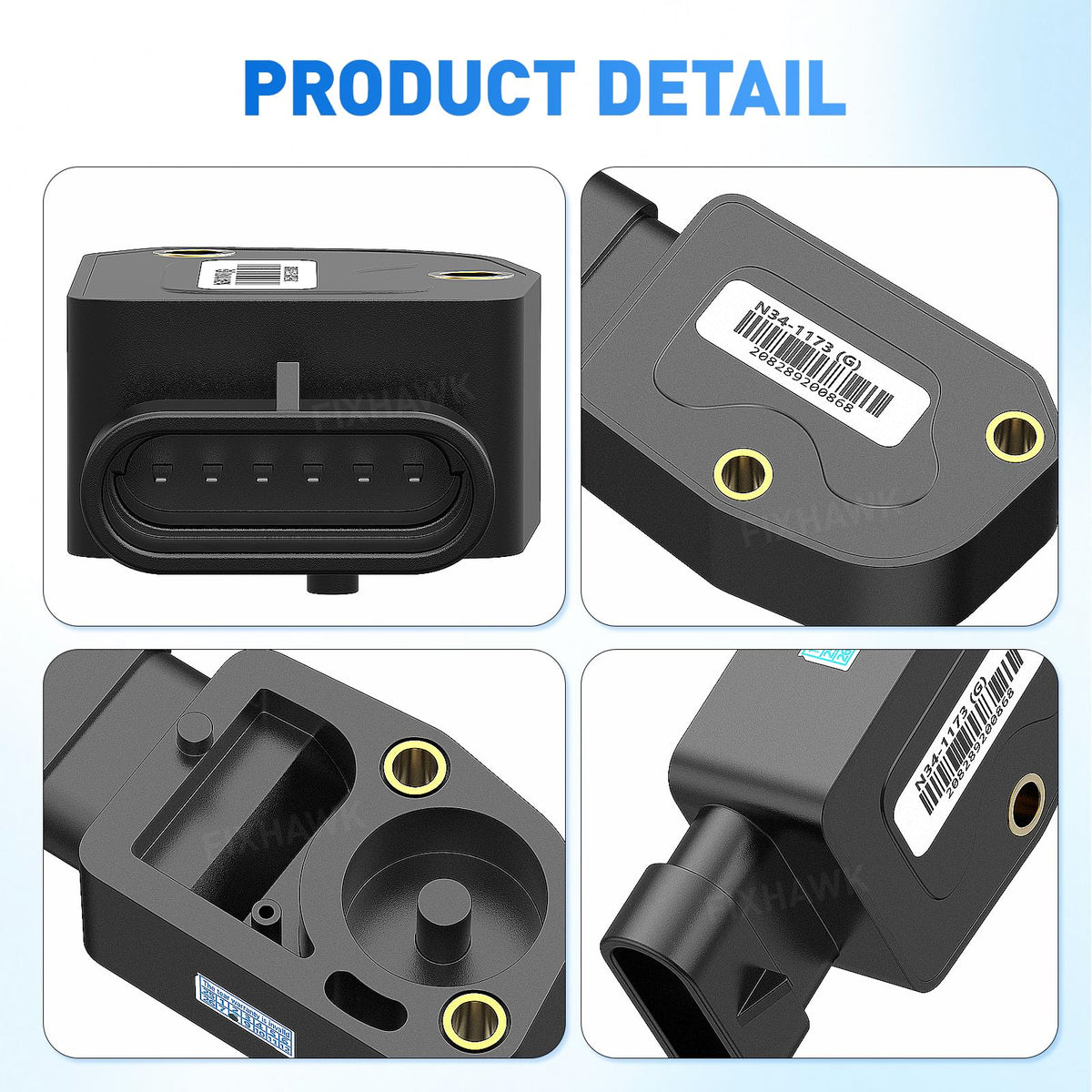 FIXHAWK magnet adapter ensures precise sensor alignment.