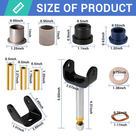 FIXHAWK upper and lower suspension bushings enable smoother ride and precise alignment.