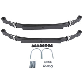 Fizzvex carbon steel rear spring close-up, showing rugged material