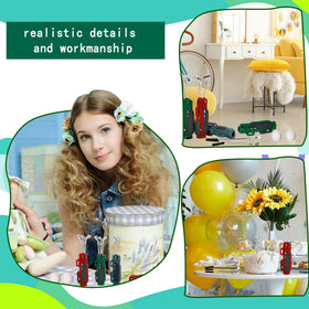 Flahard dollhouse scene uses mini golf set for charming decor.