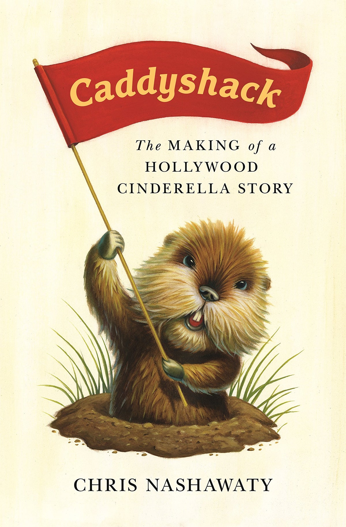 Flatiron Books edition cover for Caddyshack making-of, insight into film history and Hollywood storytelling.