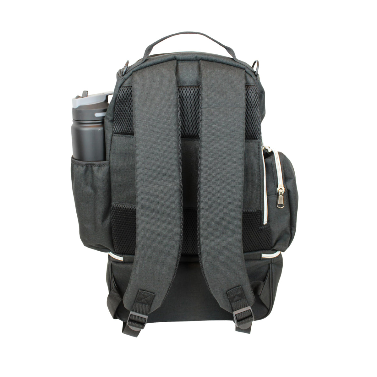 Flight Level backpack with lightweight, breathable back panel for comfort.