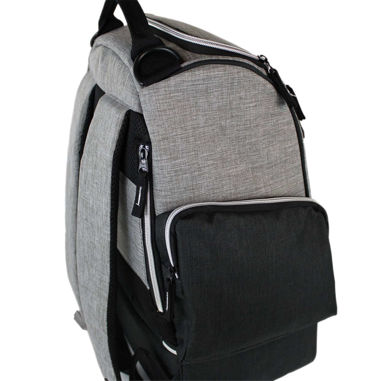 Flight Level Backpack upper zipper pocket for easy putter access