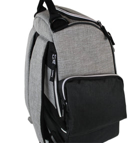 Flight Level Backpack upper zipper pocket for easy putter access