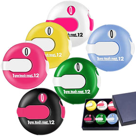 Flogolf stroke counter with 1.2-inch display for quick scorekeeping.