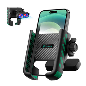 FLORICH magnetic golf cart holder shown with 360° rotation for easy GPS viewing