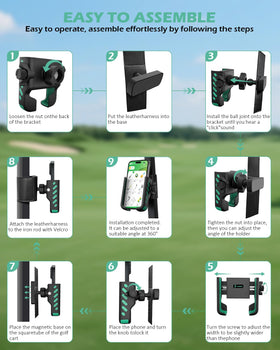 FLORICH quick-installation on metal cart frames in seconds
