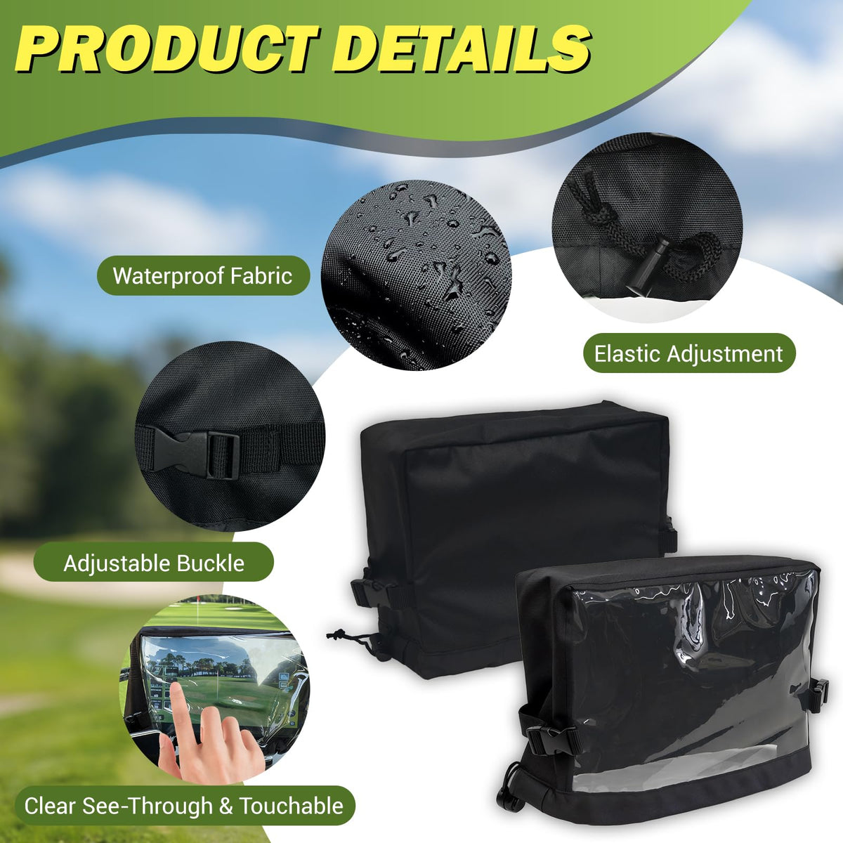 Flwgst includes Oxford cloth and PVC versions for flexible setup.