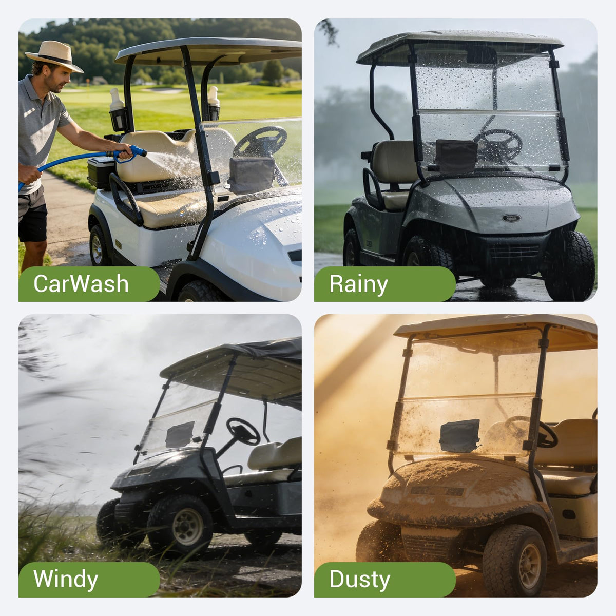 Flwgst windproof design with adjustable drawstring maintains a snug fit.