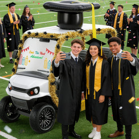 FnerzTran gold and black graduation theme for a polished look