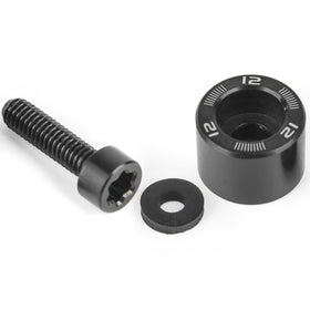 FoFoFo aluminum weight screw close-up highlighting durable build.