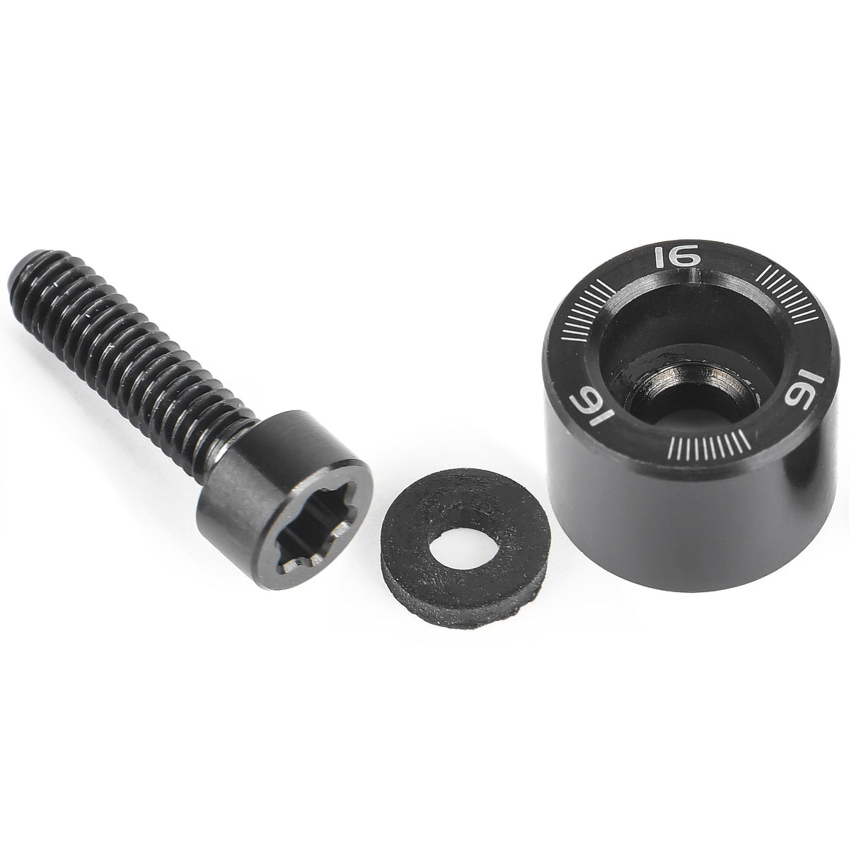 FoFoFo weight screw installed on Qi35 driver, showing secure fit and balance option