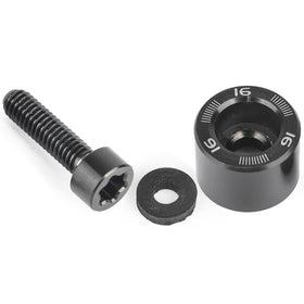 FoFoFo weight screw installed on Qi35 driver, showing secure fit and balance option