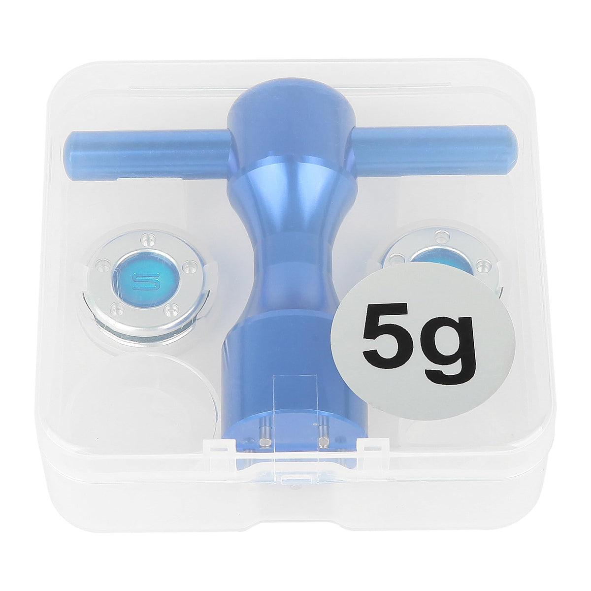 FoFoFo golf putter weights blue wrench and case enable easy setup.