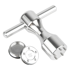 FoFoFo wrench and case with weights, secure setup on the course.