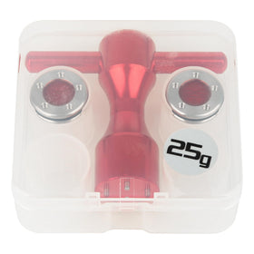 FoFoFo putter weight case and rubber seals guard cavity from moisture.