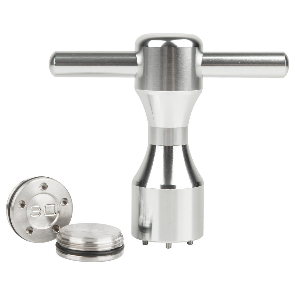 FoFoFo putter weights two-pack for adjustable balance and smoother strokes.