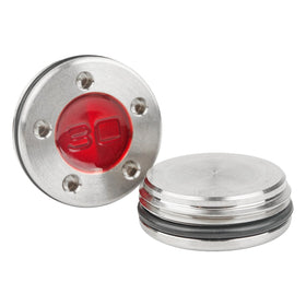 FoFoFo red putter weights for Scotty Cameron improve balance and moisture seal.