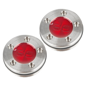 FoFoFo red Scotty Cameron putter weights 2-pack with O-rings for moisture protection.