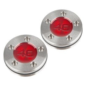 FoFoFo Scotty Cameron red 2-pack putter weights for balance tuning.