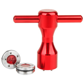 FoFoFo red Scotty Cameron compatible putter weights for precise balance