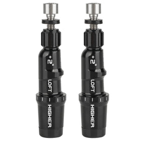 FoFoFo shaft adapter sleeve with .335 tip and 2° loft adjustability for customized launches