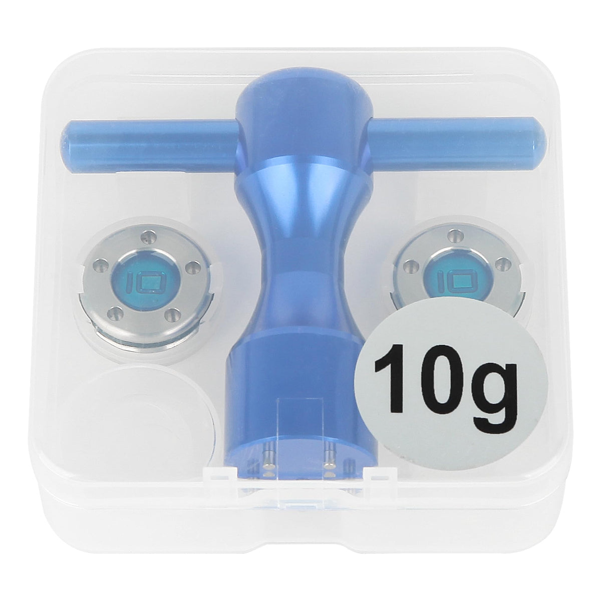 FoFoFo wrench tool and blue case included for easy on-course installation.