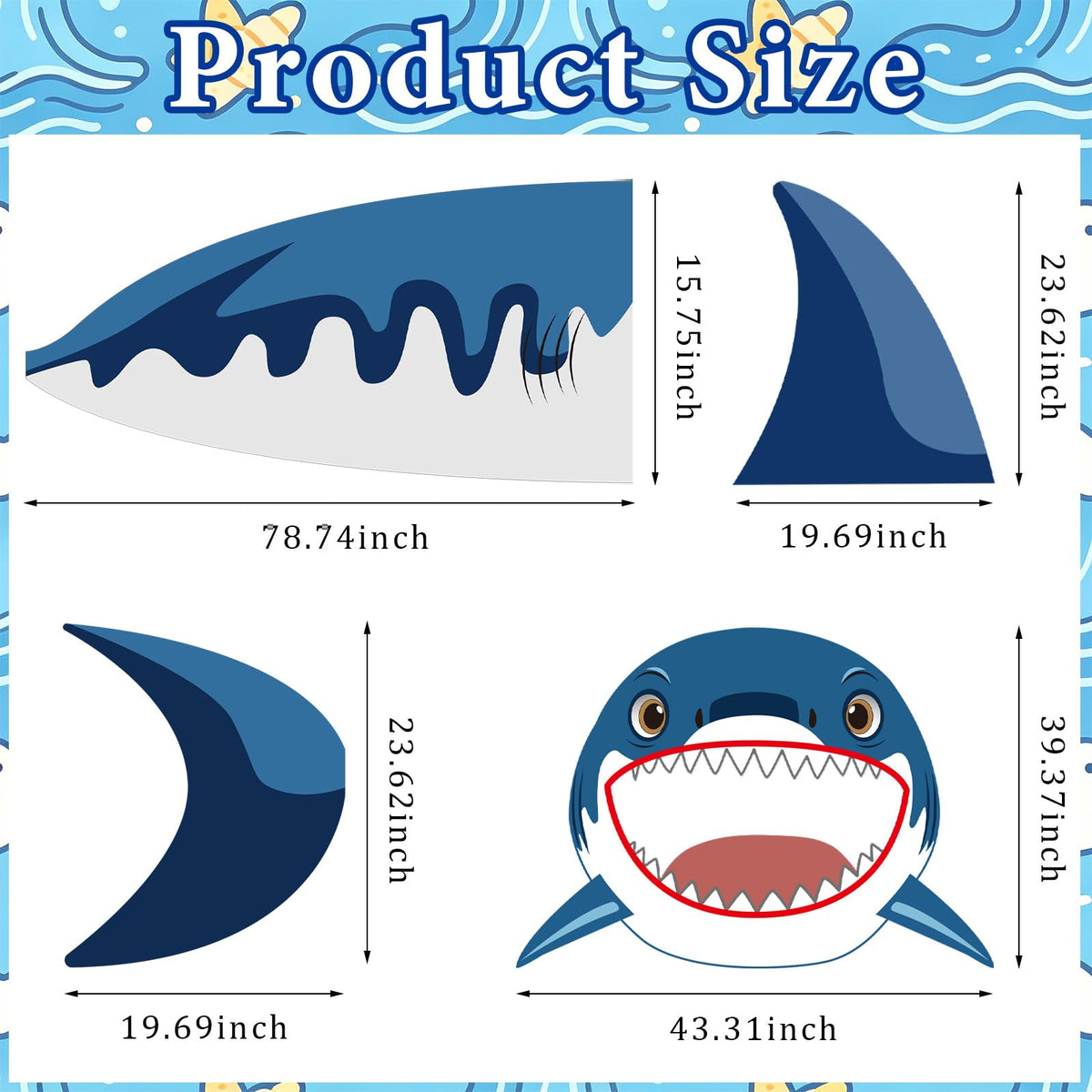 Foilswirl dorsal fin adds bold ocean flair for parades