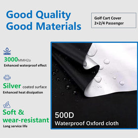 FOLU cover with two vents and two zipper doors providing easy interior access